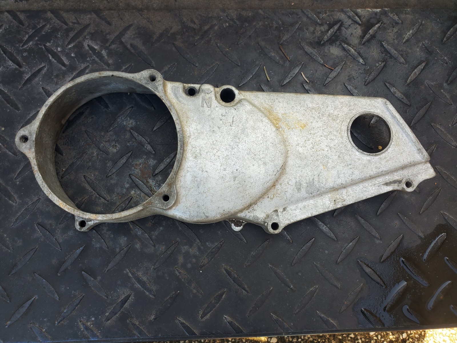 Honda ATC70 ATC 70 Left Side Chain Case Sprocket Cover 78-85 READ DESCRIPTION