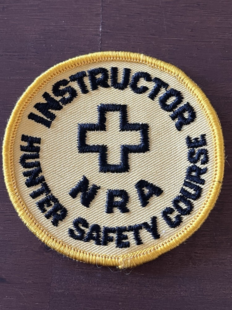 VINTAGE “NRA HUNTER SAFETY COURSE INSTRUCTOR” Patch