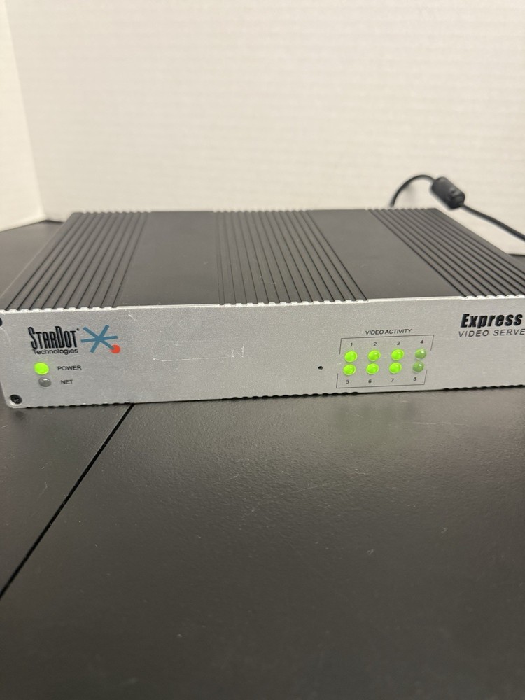 E8 StarDot Technologies Express 8 Video Server W/Power Supply Model SDEXP8