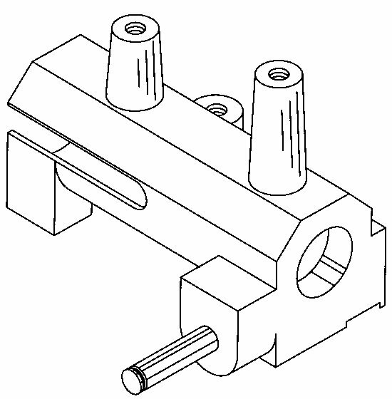 HOUSING AND STUD for SHARPENER ASSEMBLY