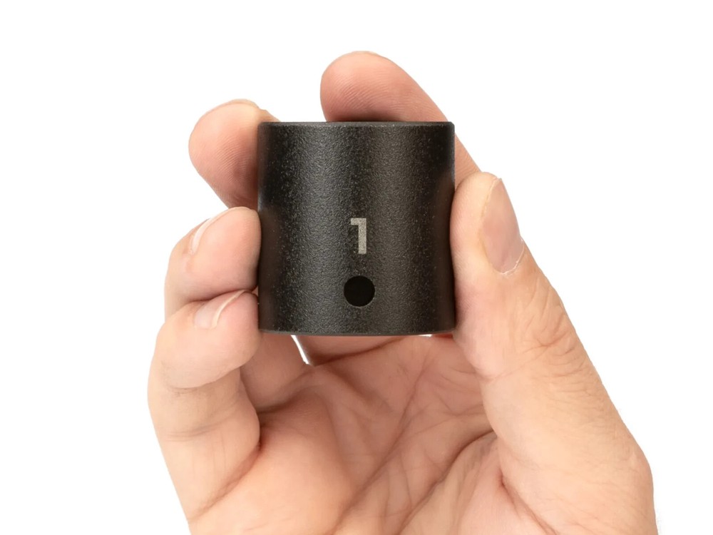 1/2 Inch Drive x 1 Inch 6-Point Impact Socket