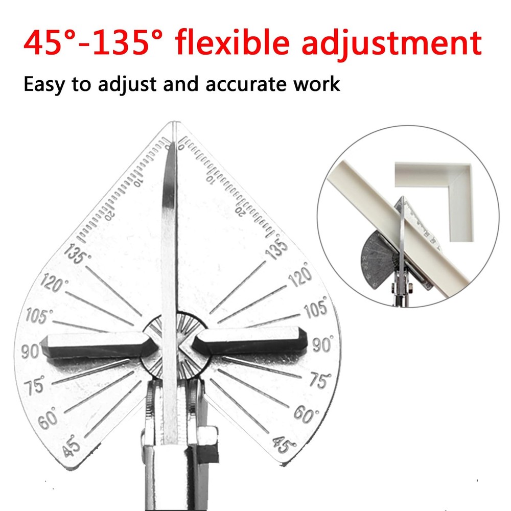 Wonglea Miter Shears,Quarter Round Cutting Tool for Angular Cutting Moulding