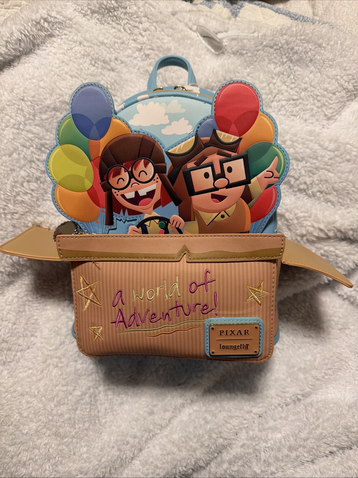 Loungefly Pixar Up Spirit Of Adventure Mini Backpack 15th Anniversary