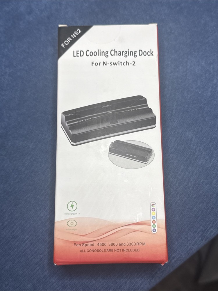 Led Cooling Charging Dock Ns2