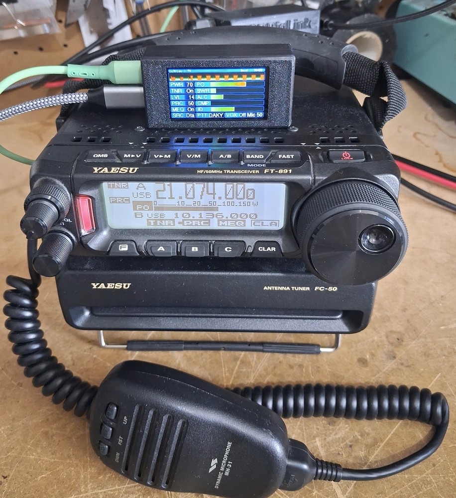 CatView for FT-891 provides exceptional metering!