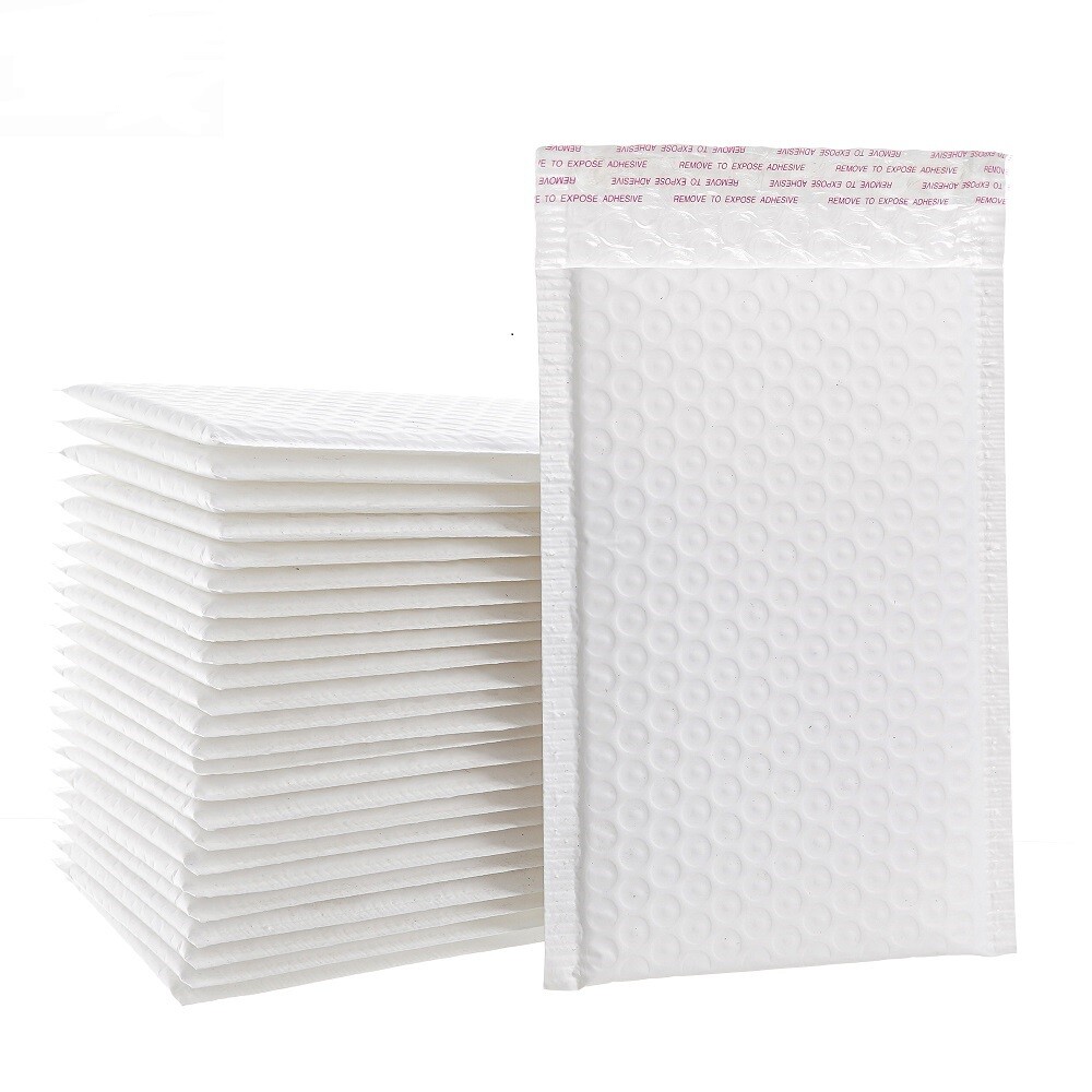 25/50PCs Poly Bubble Mailers Bubble Lined Wrap Polymailer Bags for Shipping