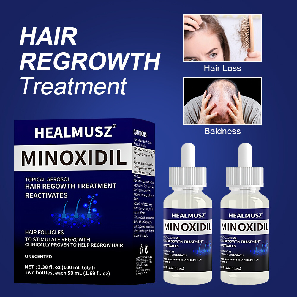 6 Pack Minoxidil 5% Extra Strength Men Hair Regrowth Treatment 6 Month Supply