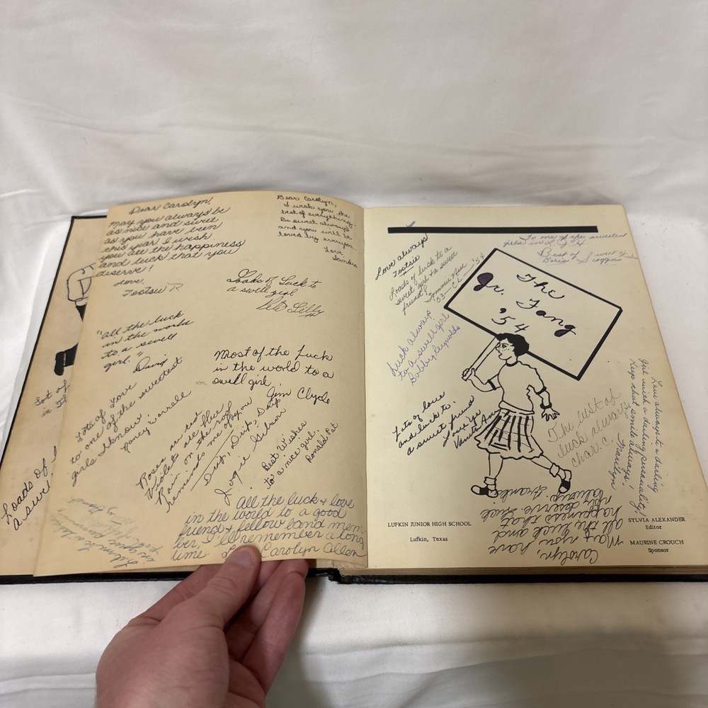 Lufkin Junior High School Yearbook 1954