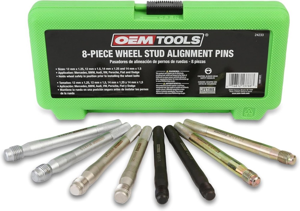 Wheel Stud Alignment Kit, Safe Wheel Alignment Tool, Wheel Hanger Color-Coded...