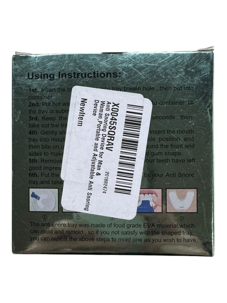 Stop Snoring Solution Mouthpiece with Case