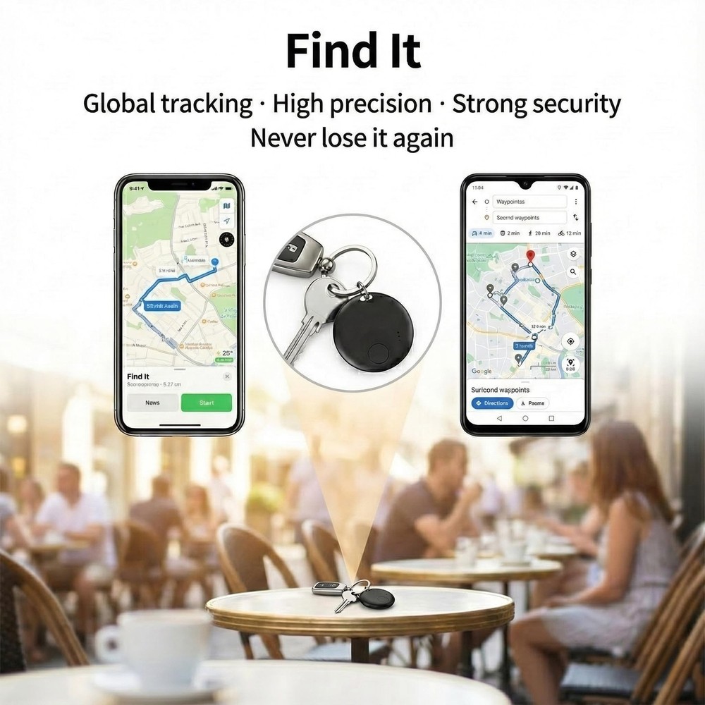 Air Tracker Tags-4 Pack, Bluetooth Tracker with Sound, Compatible with Google...