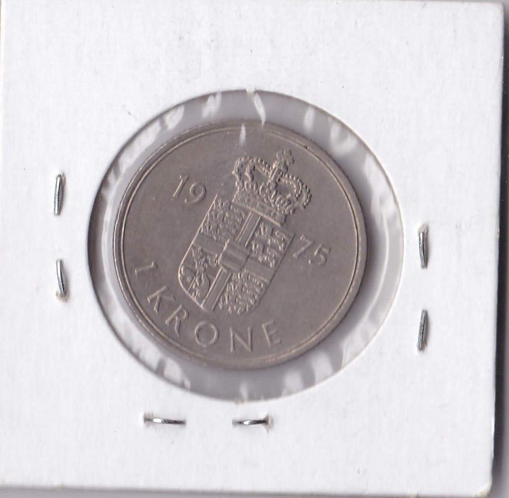1975 Denmark 1 Krone