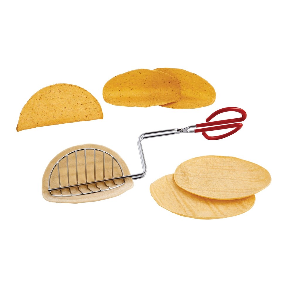 Taco Maker Press Fried Taco Shells Mold Crisp Deep Fryer Kitchen Tools Gadgets