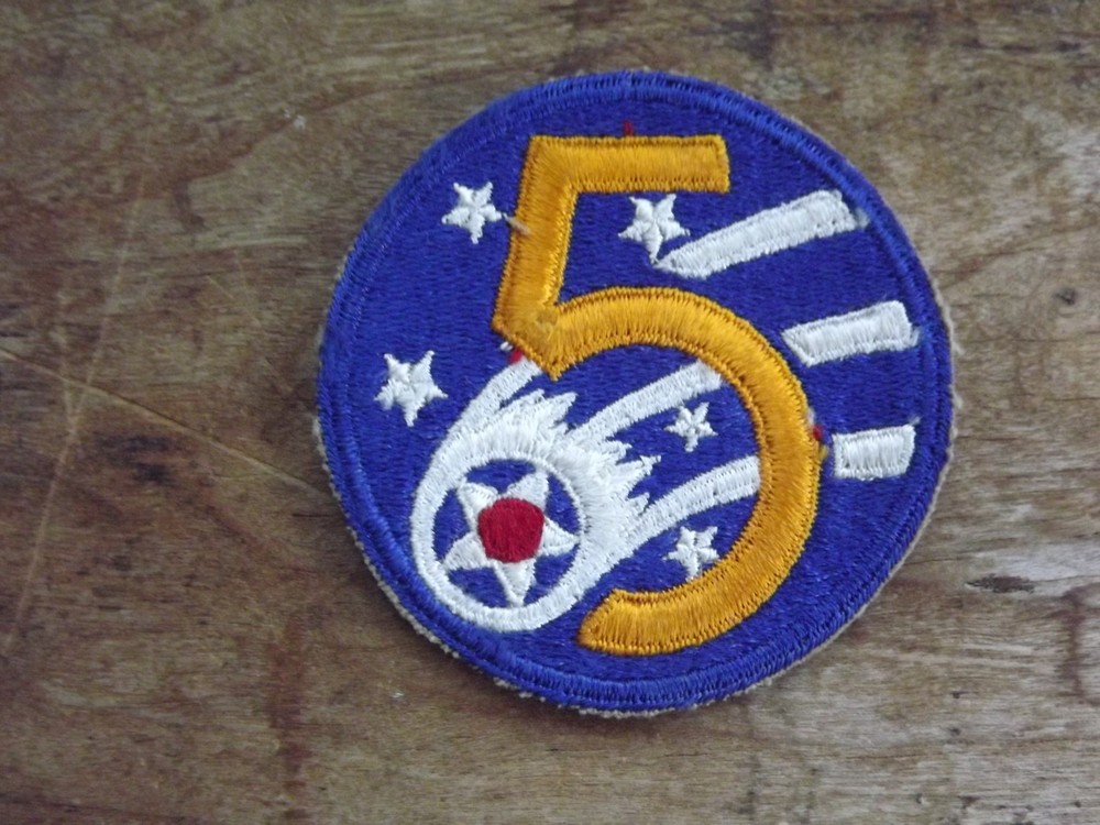 WW2 5th Air Force Patch - INV# C866
