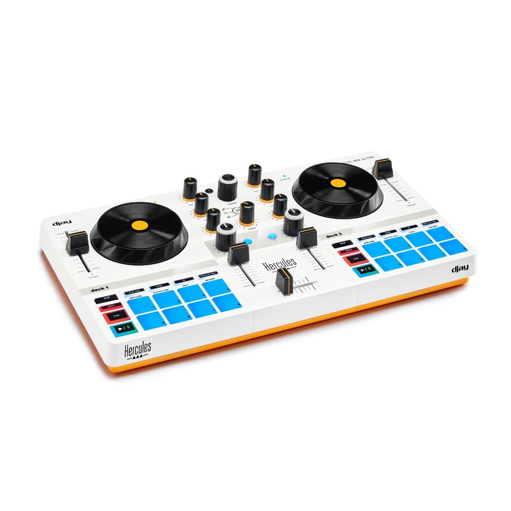 Hercules DJ Control Mix Ultra DJ Controller w/ Case & Ties