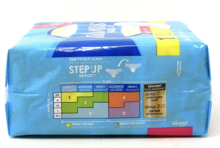 Always Maxi Pads Size 1 Regular Absorbency Unscented 24 Count