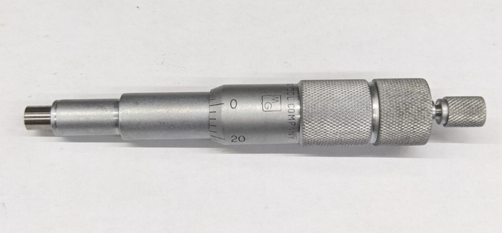 MG Micrometer Head 0" - 1" .001 USA