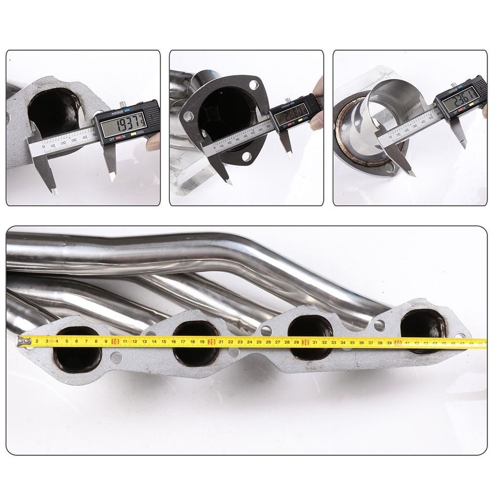 Shorty Headers For Chevy GMC Big Block BBC 366 396 402 427 454 C10 Chevelle 7.4L