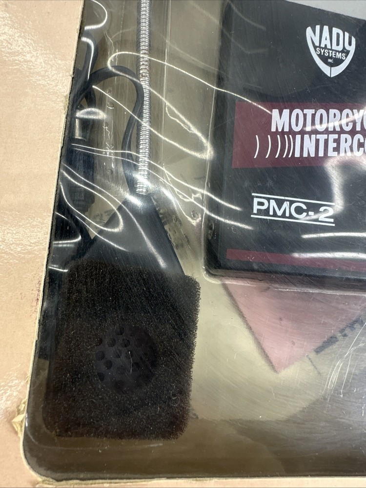 NADY PMC-2 Motorcycle Intercom Driver Passenger Mic Aux Cable - VINTAGE - READ