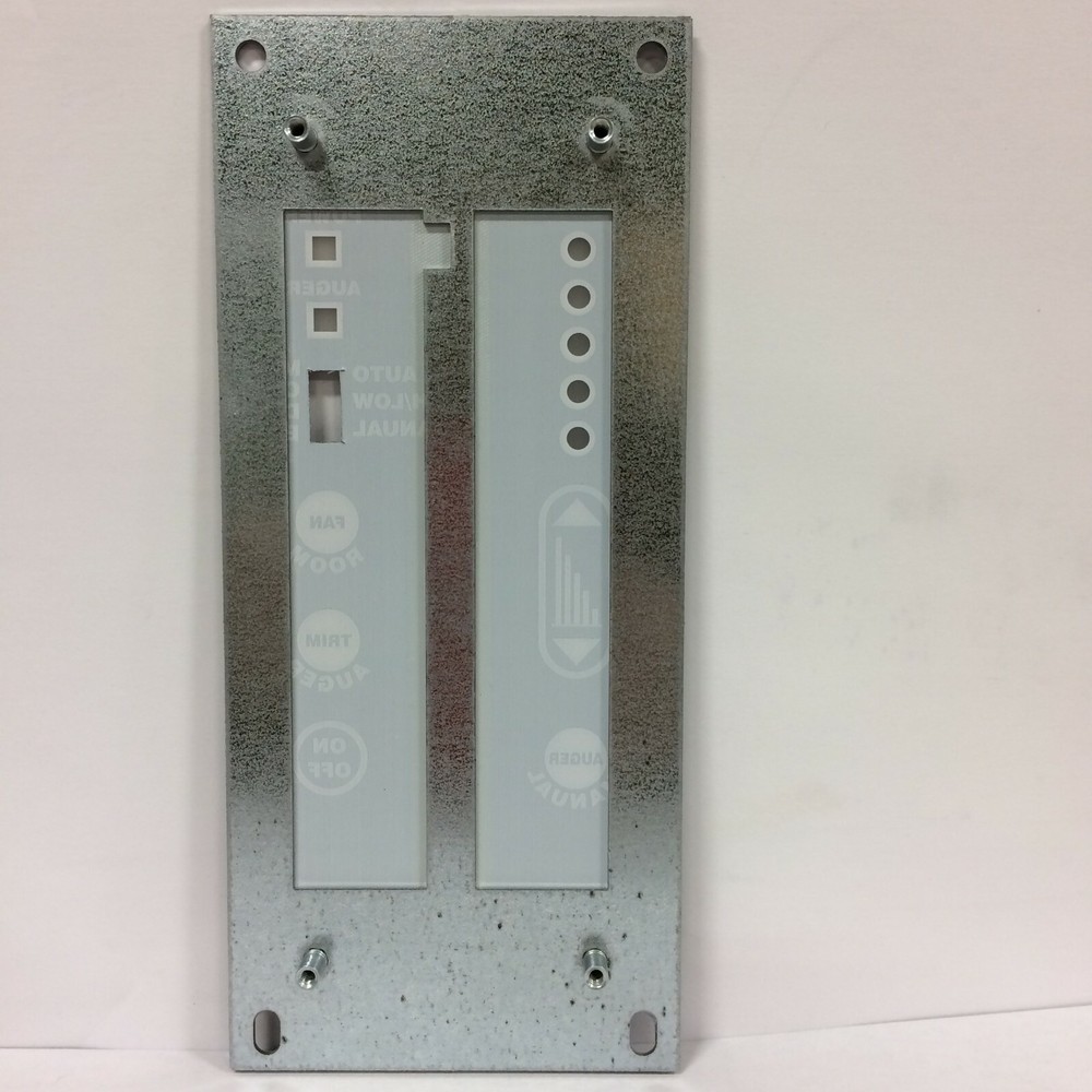 Universal Faceplate Replacement For Heat Tech Pellet Stoves and Inserts