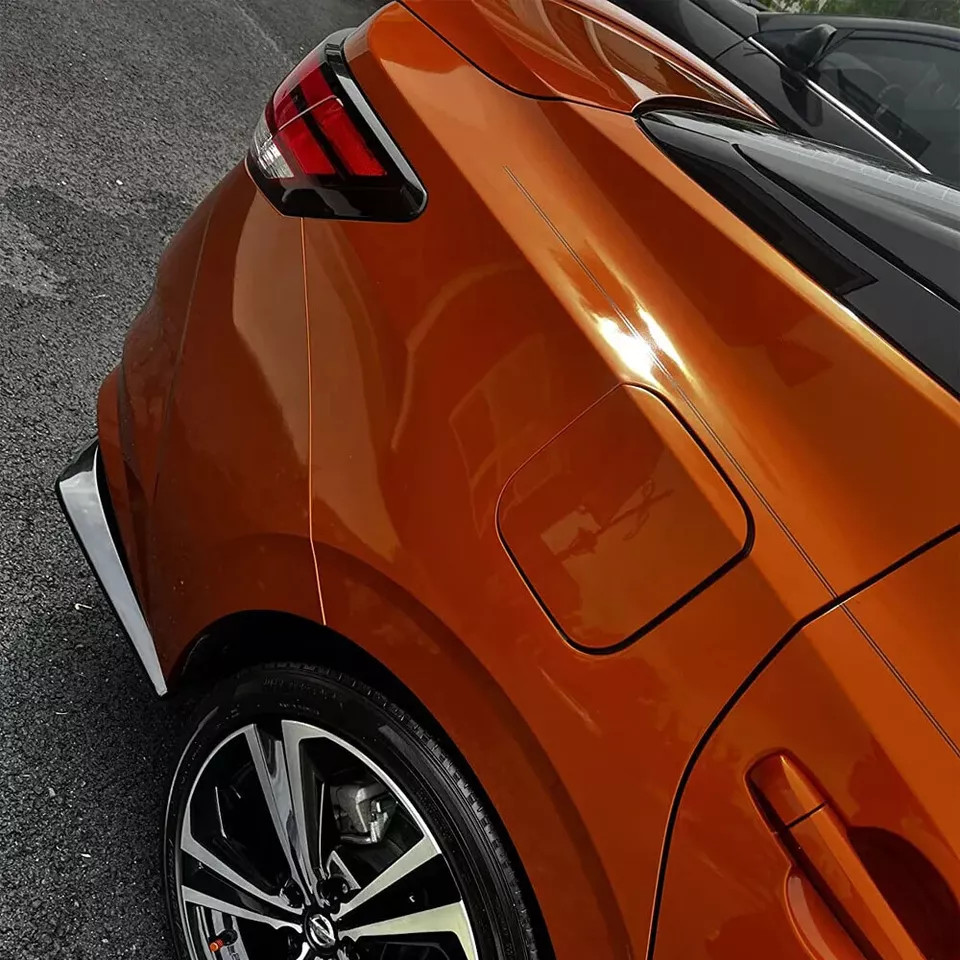 For Nissan Altima Maxima Glossy Black Rear Side Bumper Diffuser Splitter Canards