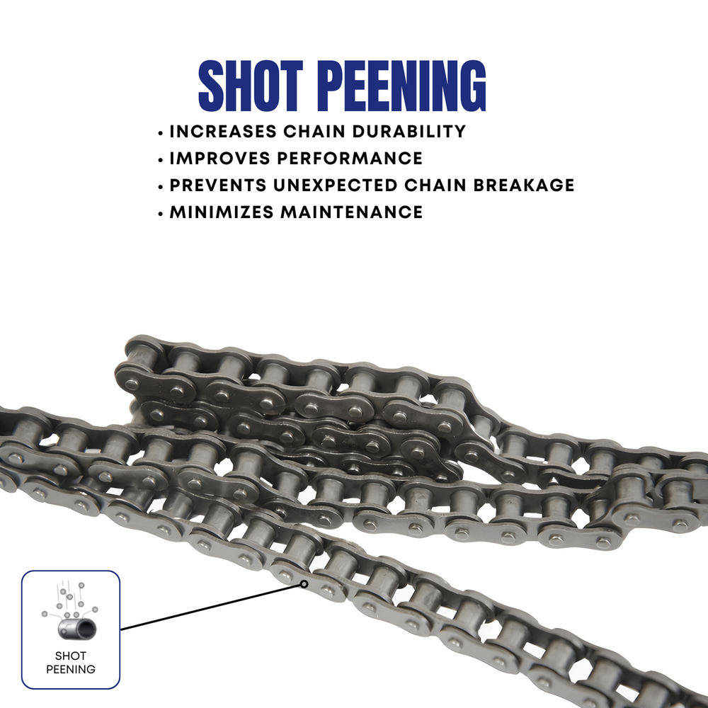 #40 Roller Chain 5 Feet with 1 Connecting Link