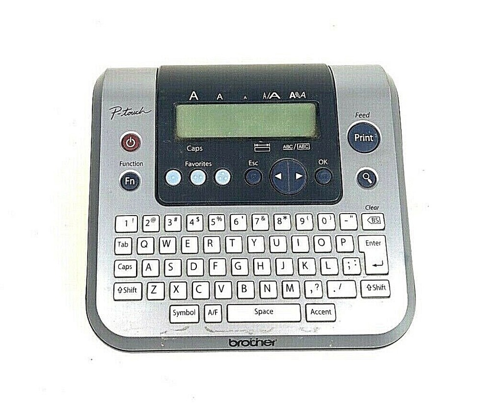 Brother P-touch PT-1280 Labeler Thermal Machine Label Printer Maker TESTED