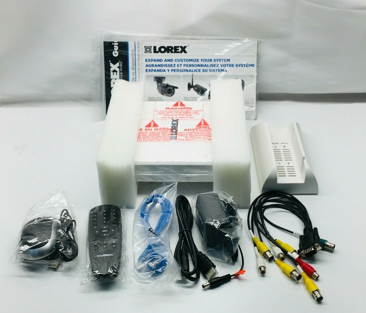 LOREX LH04045G LH040 Eco Series 500GB Vertical Security DVR 4 channel Analog