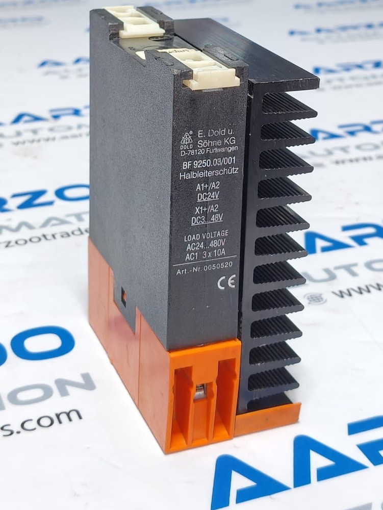 E. DOLD & SOHNE BF9250.03/001 3-POLE SOLID STATE RELAY 0050520 DOLD BF9250