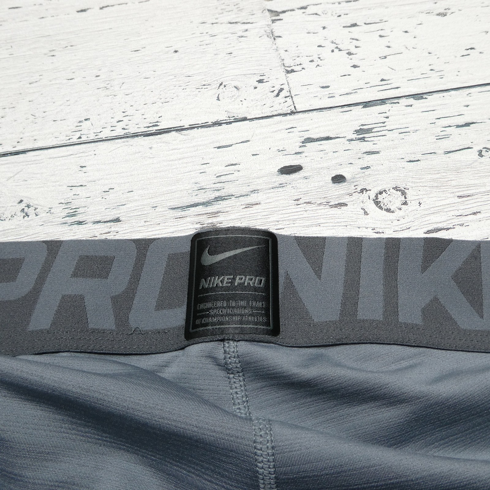 Nike Pro Dri-Fit Compression Pants Mens Medium Gray Training Leggings Athletic