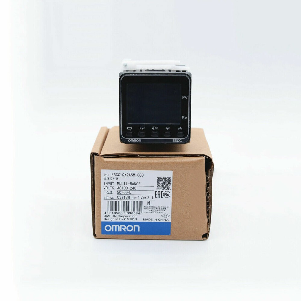 Omron E5CC-QX2ASM-800 Temperature Controller New One E5CCQX2ASM800 /S