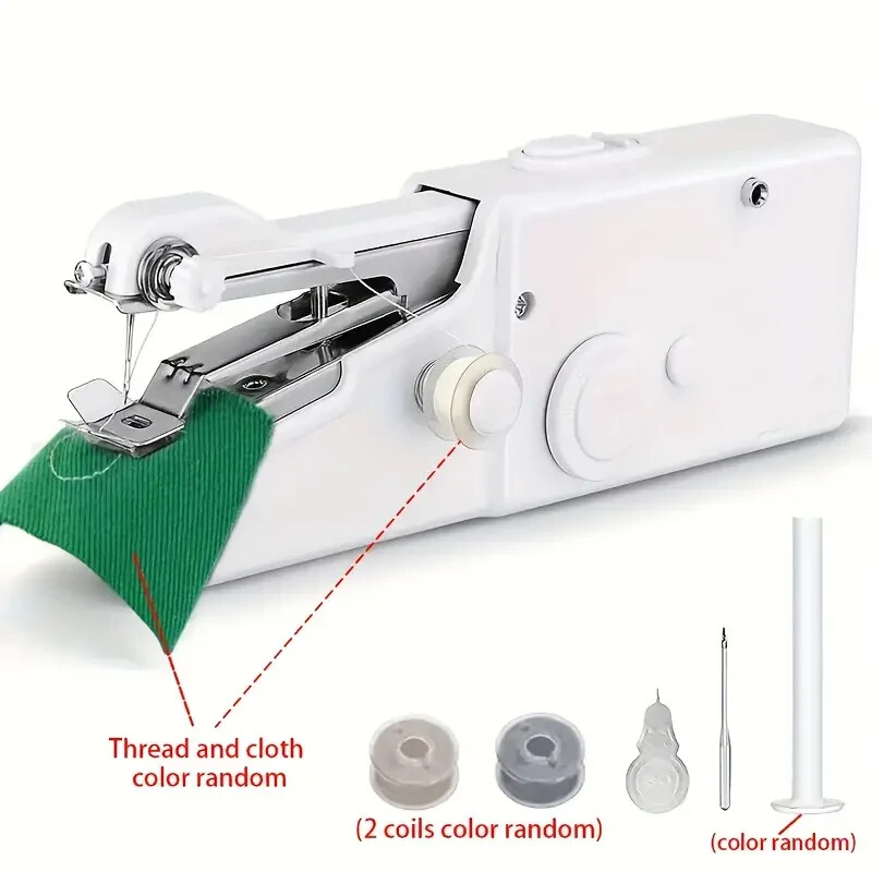 1pc Hand-held Sewing Machine, Small Sewing Machine, Portable Sewing Machine,