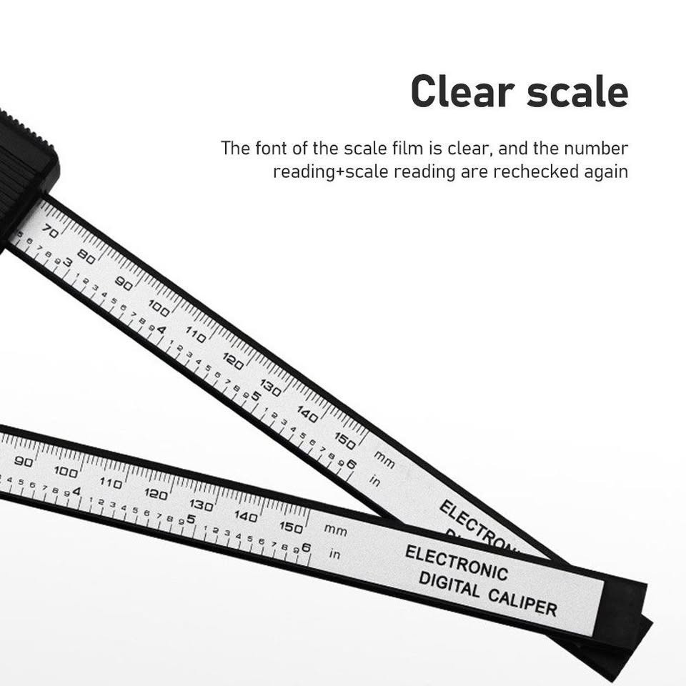Electronic Digital Vernier Caliper For Inner and Outer Diameter Measuring Tool