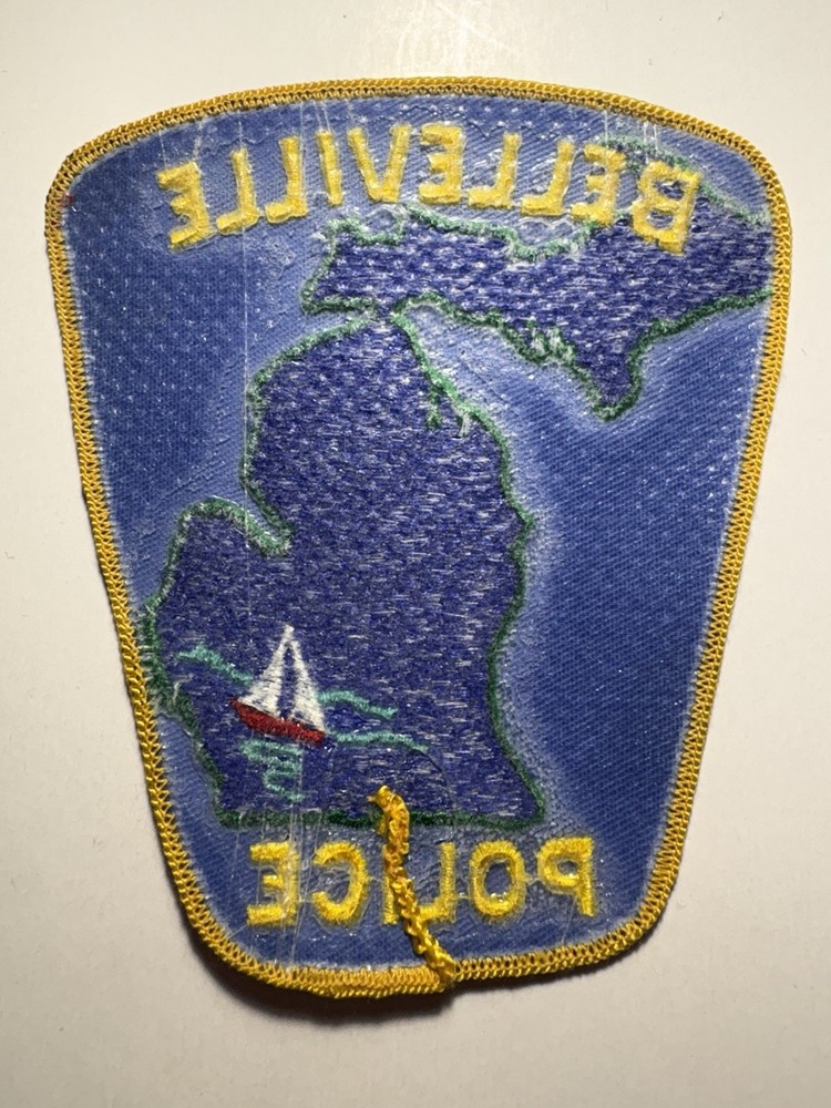 Belleville Michigan Police Patch