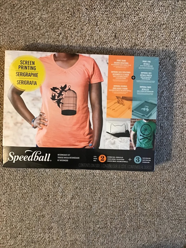 Speedball Intermediate Fabric Screen Printing Kit