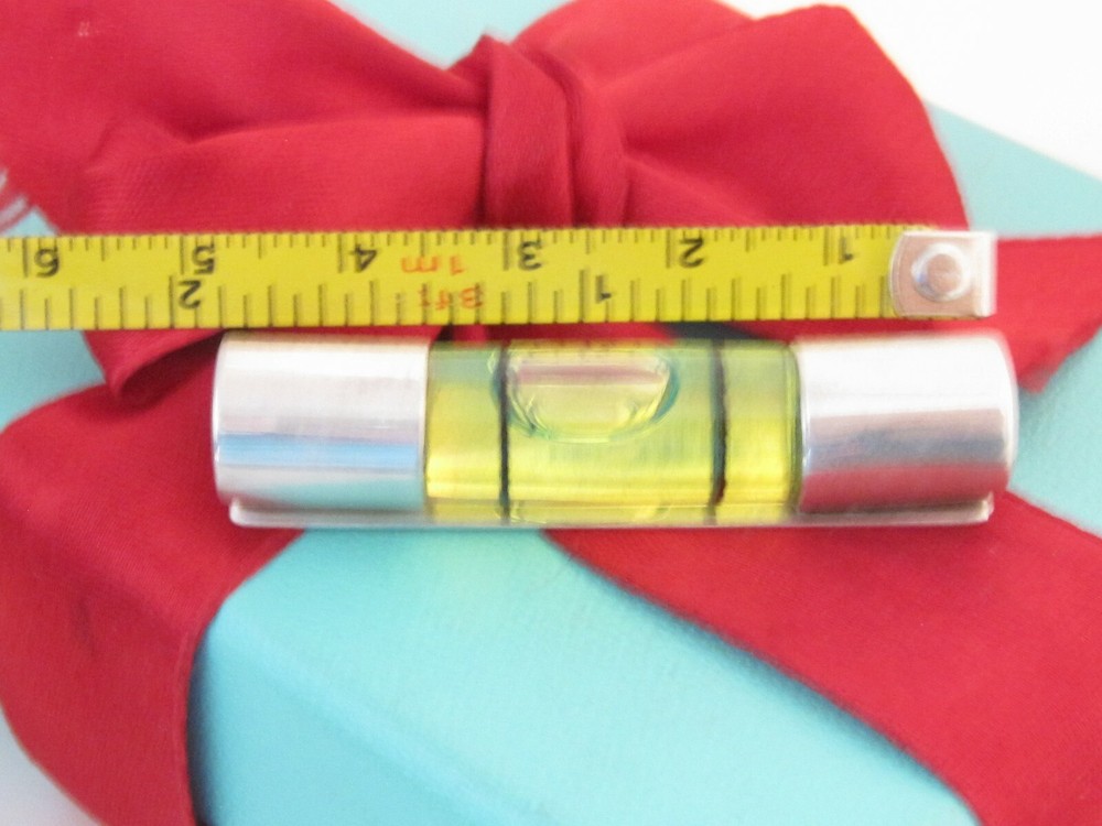 New Tiffany & Co Silver Level Construction Tool Very Unique