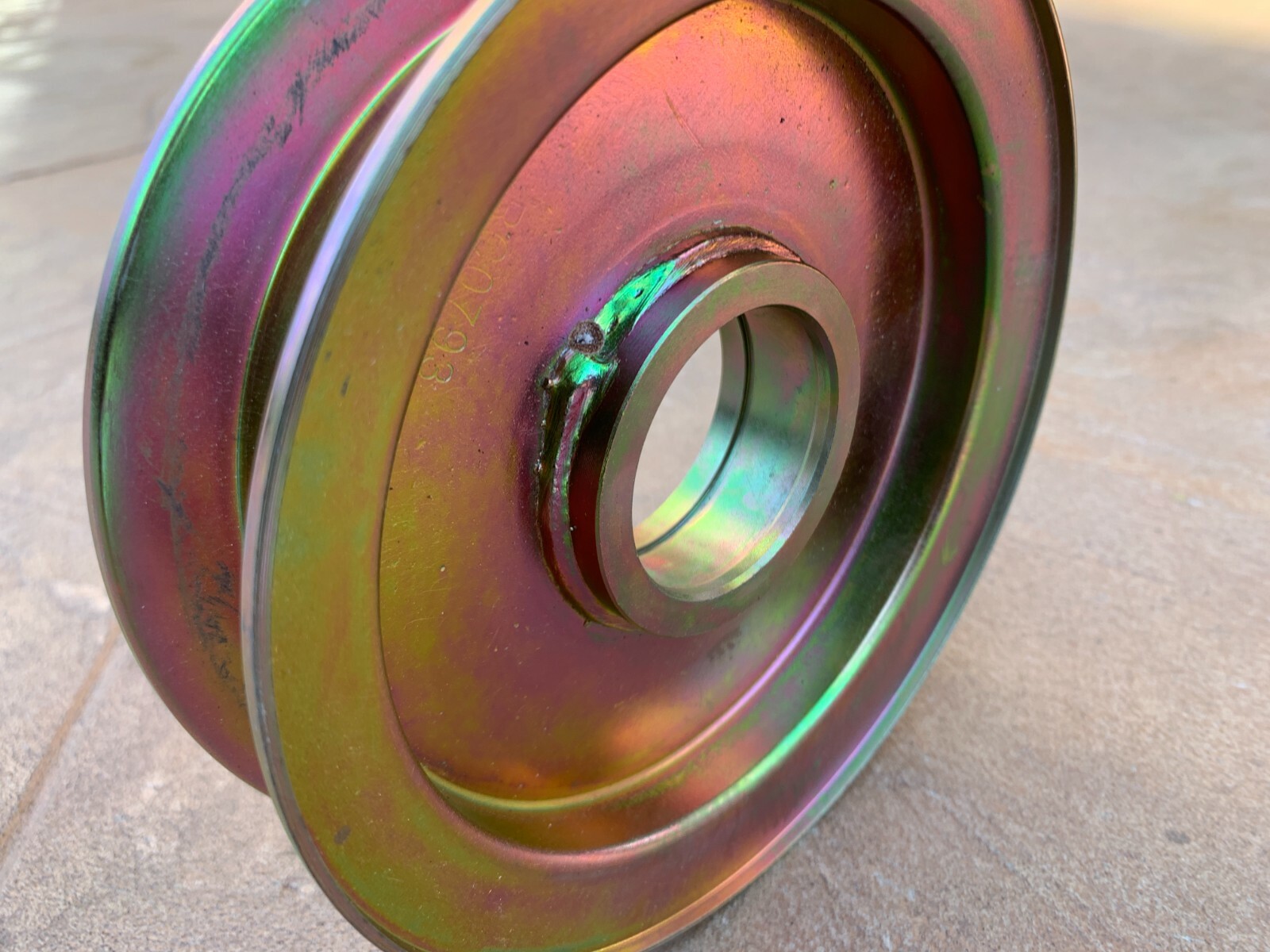6" OD X 1 5/8" Wide Pulley