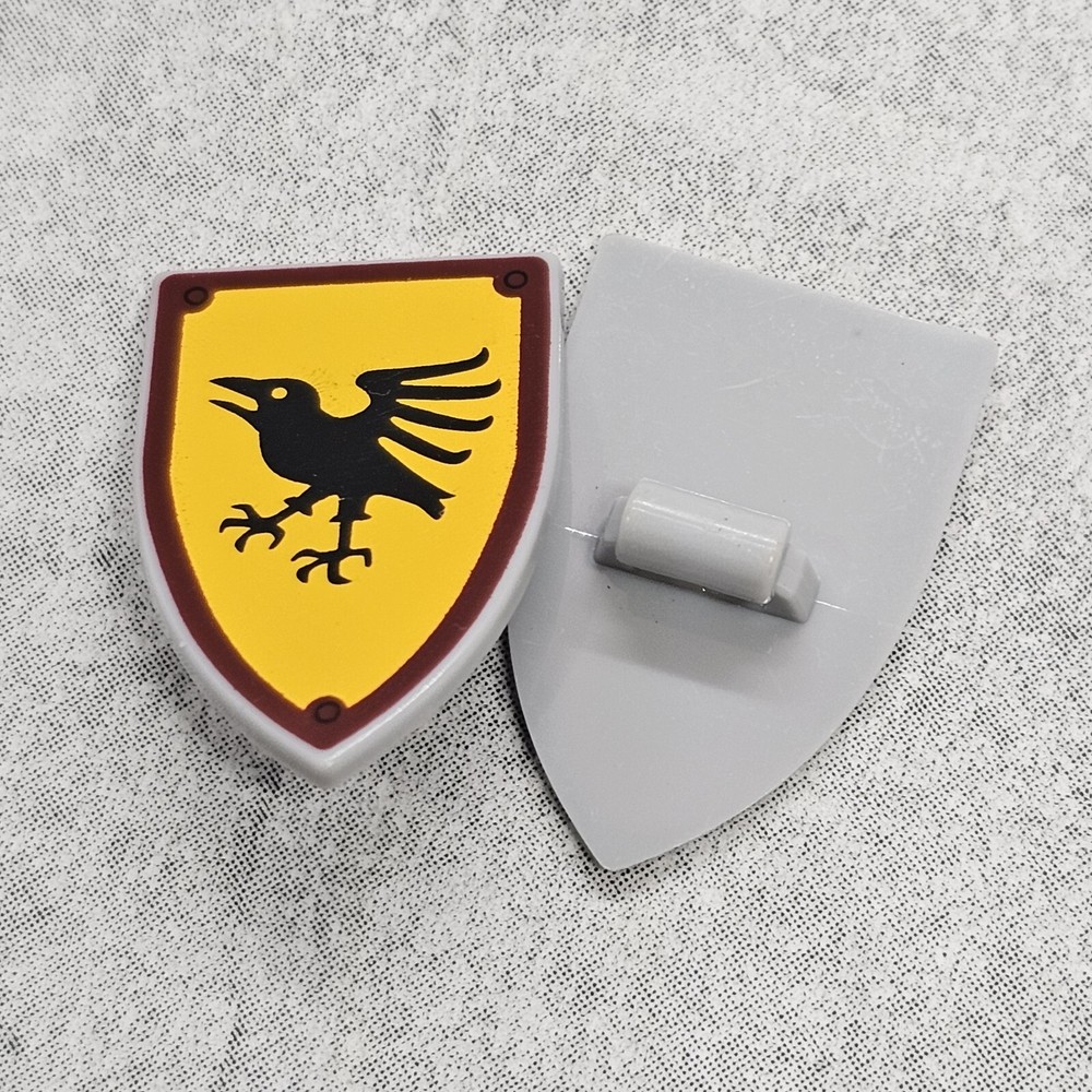 5pack Custom Crow Shield Blocks Accessory for Minifigures D11cs02