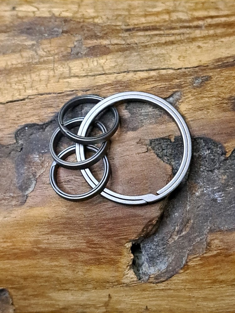 Pro Series Titanium Sidepush Keyring Set