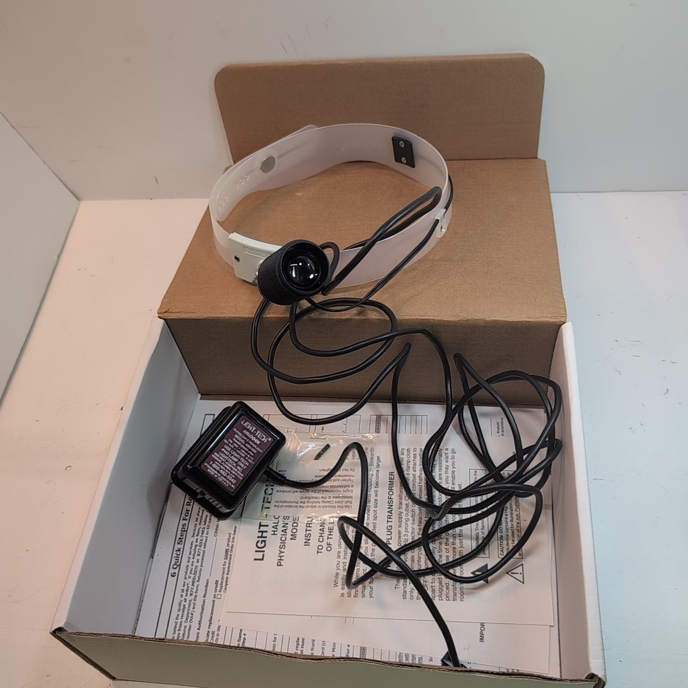 Light-Tech Halogen Physician's/Tech Focusing Headlight Model 480 - Works