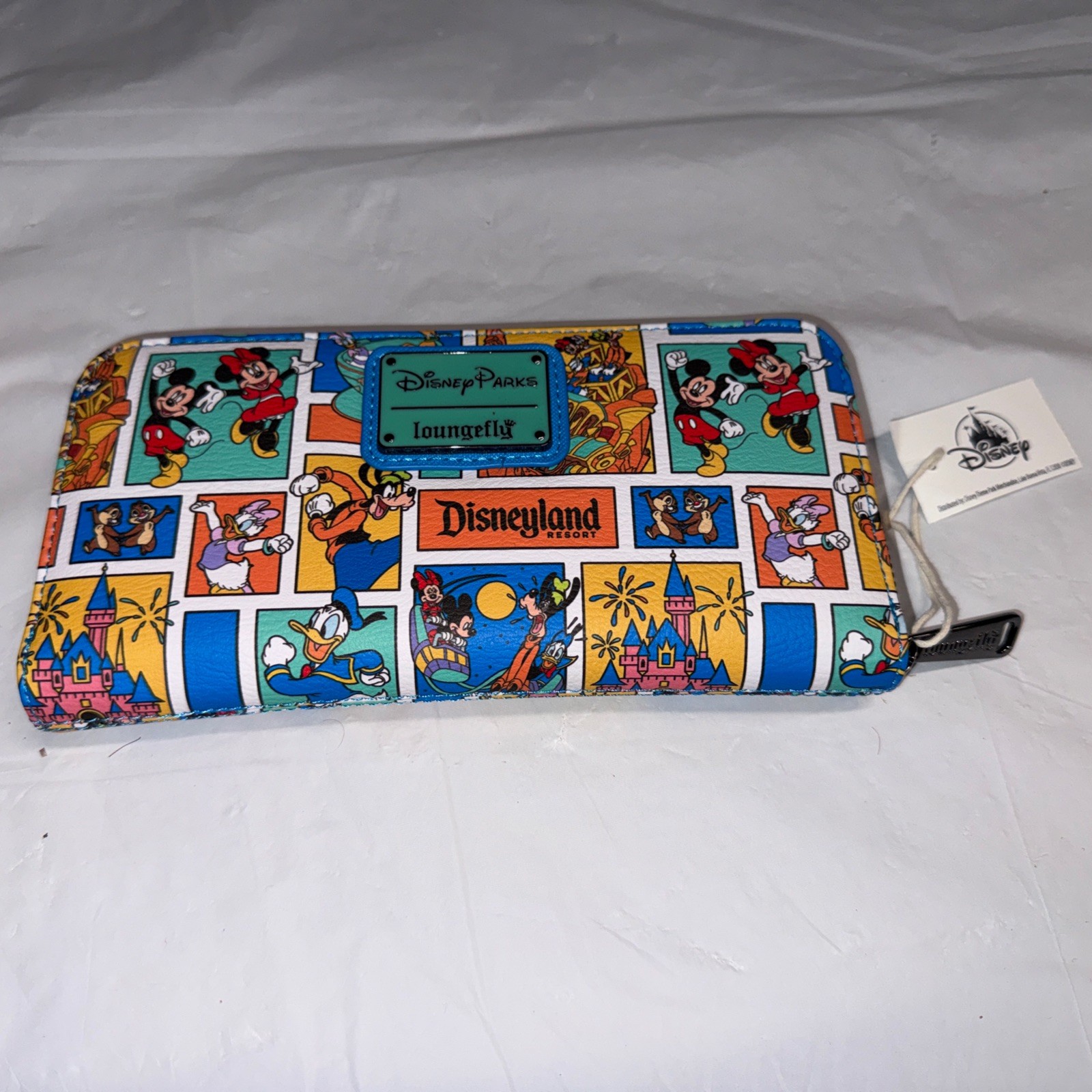 Disney Parks Loungefly Disneyland "Play in the Park" wallet New With Tags NWT