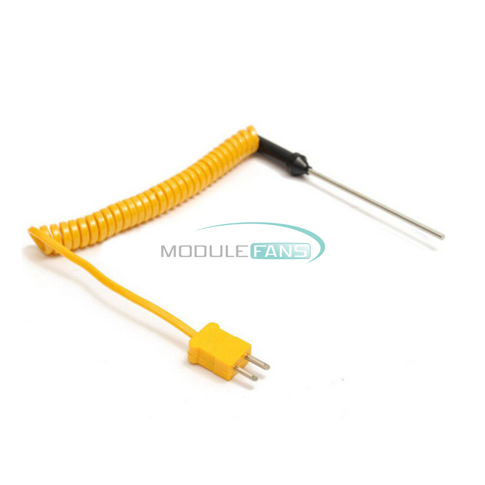 -50~1200°C 100mm K-Type Thermocouple Probe Sensor Temperature Controller.