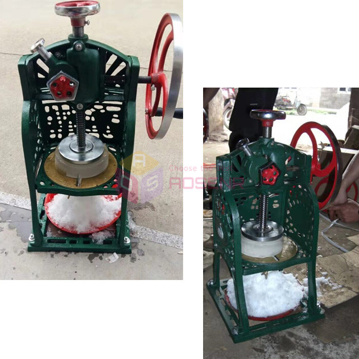 Manual Shaved Ice Machine Ice Crusher Ice Shaving Machine Hand Ice Shaver