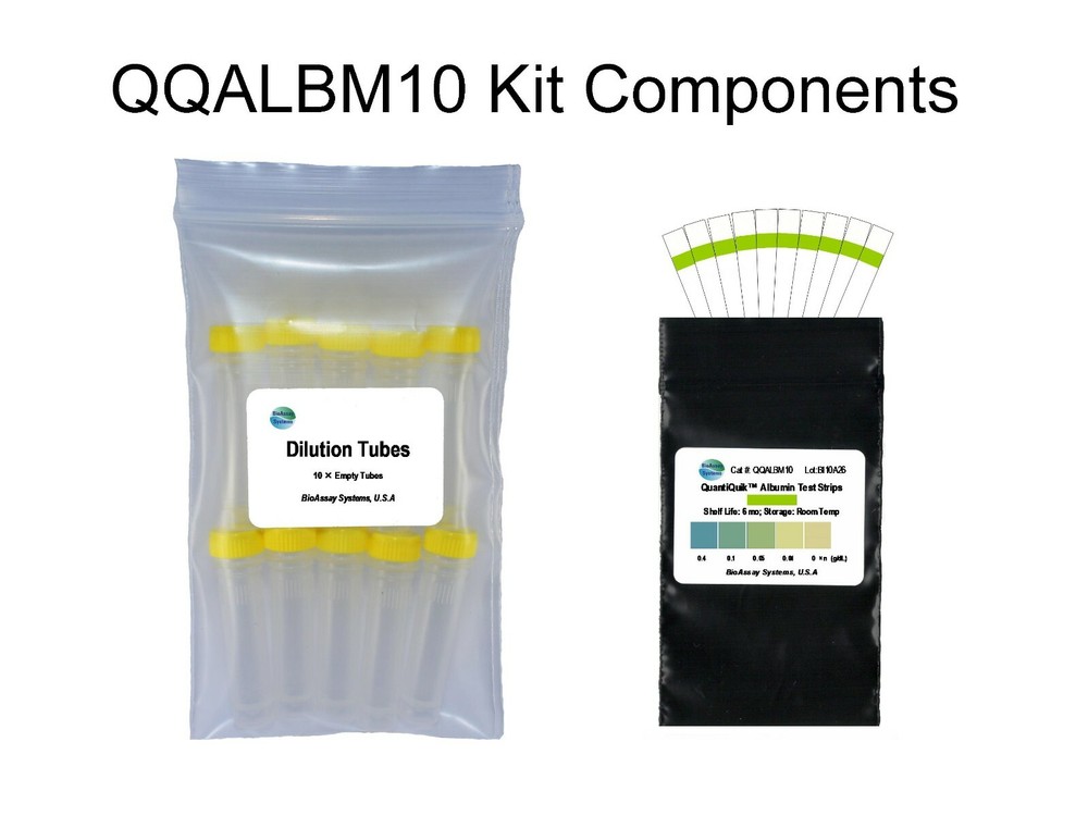 Albumin Quick Test Strips