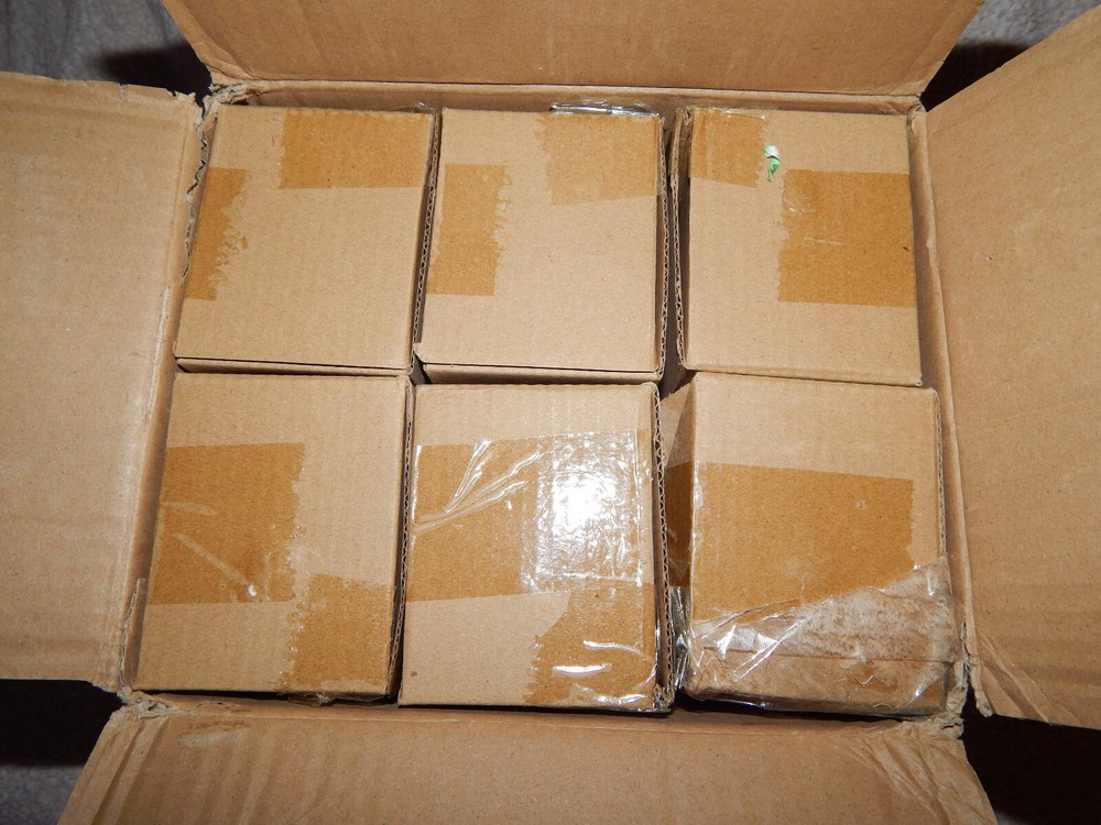 Probrico Privacy Interior Door Knobs Bed and Bath 6 Pack, Brushed Nickel