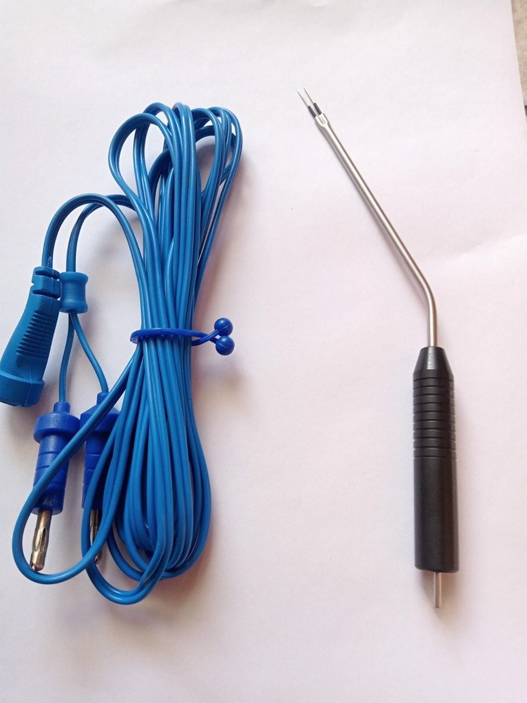 Bipolar Electrode for Nose Tumor Reduction With Cable