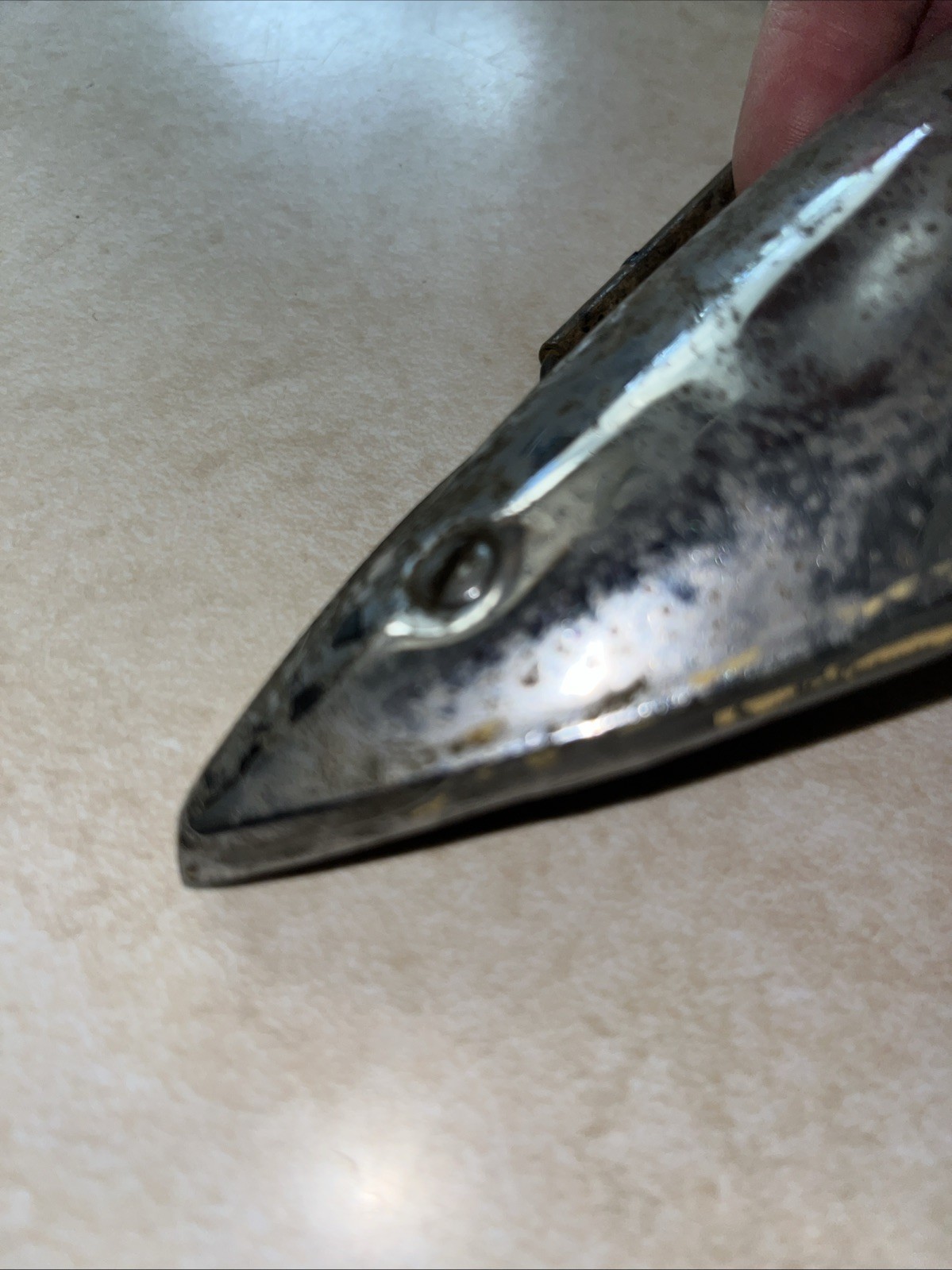 VTG Harley Solo WL WLA 45 Knucklehead Flathead G Front Fender Light Guide PH-6