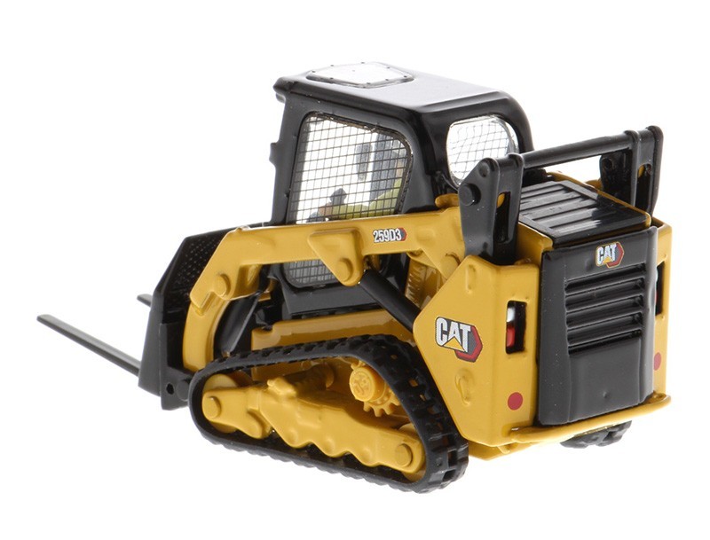 Cat 259D3 Compact Track Loader with tools Diecast Masters 1:50 #85677