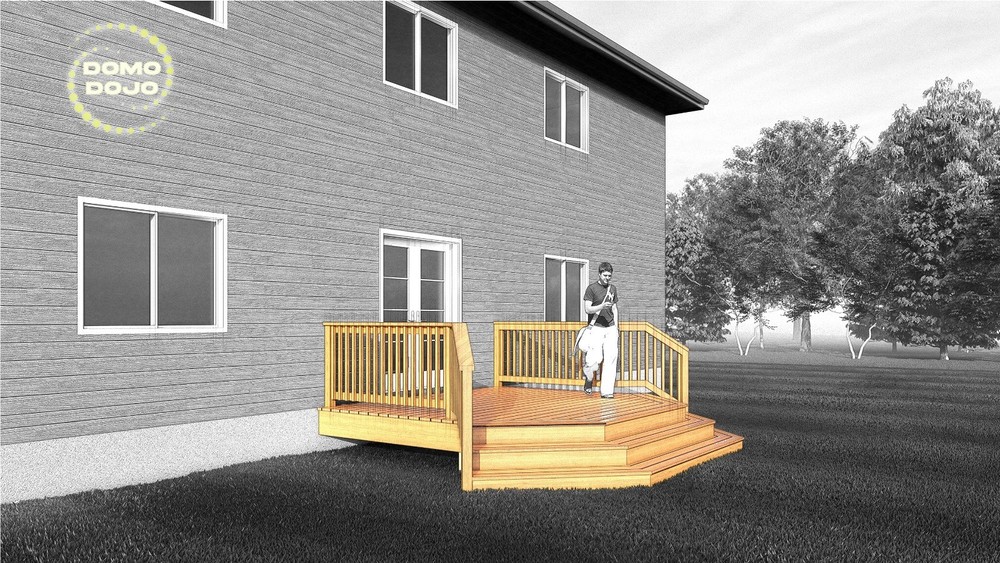 Garden View Deck Plans – PDF Downloadable Blueprint