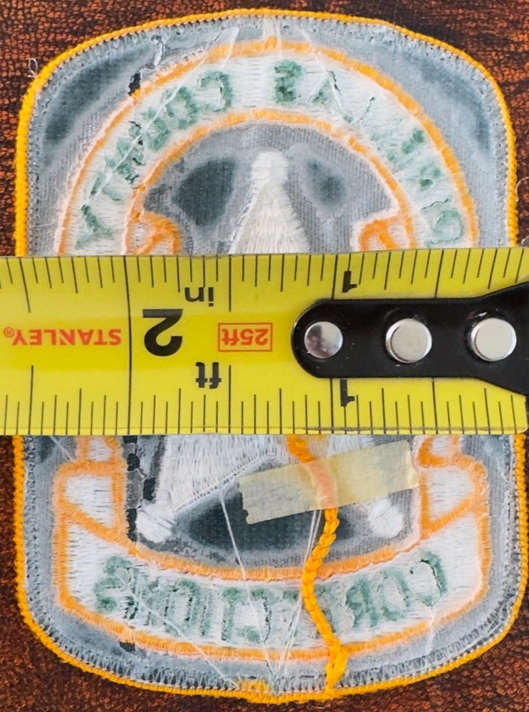 Vintage Pinellas Corrections FL Sheriff Office Patch Uniform Removed
